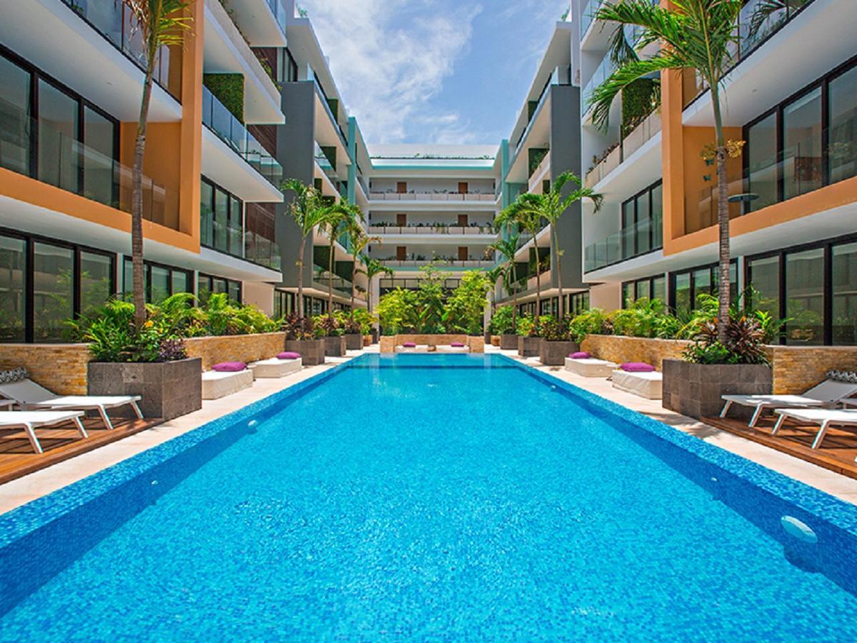 Klr The City Condos Playa del Carmen Exterior foto